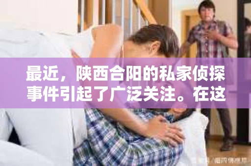 最近，陕西合阳的私家侦探事件引起了广泛关注。在这个信息爆炸的时代，隐私保护显得尤为重要。今天，我们就来聊聊这个事件，看看它背后的一些故事。