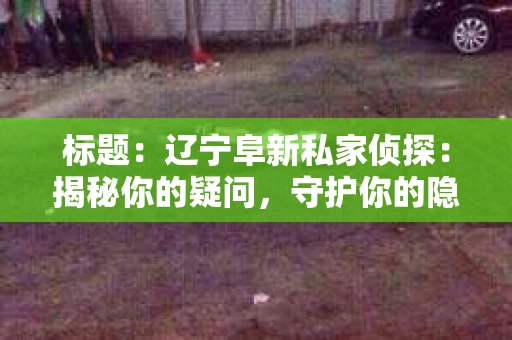 标题：辽宁阜新私家侦探：揭秘你的疑问，守护你的隐私